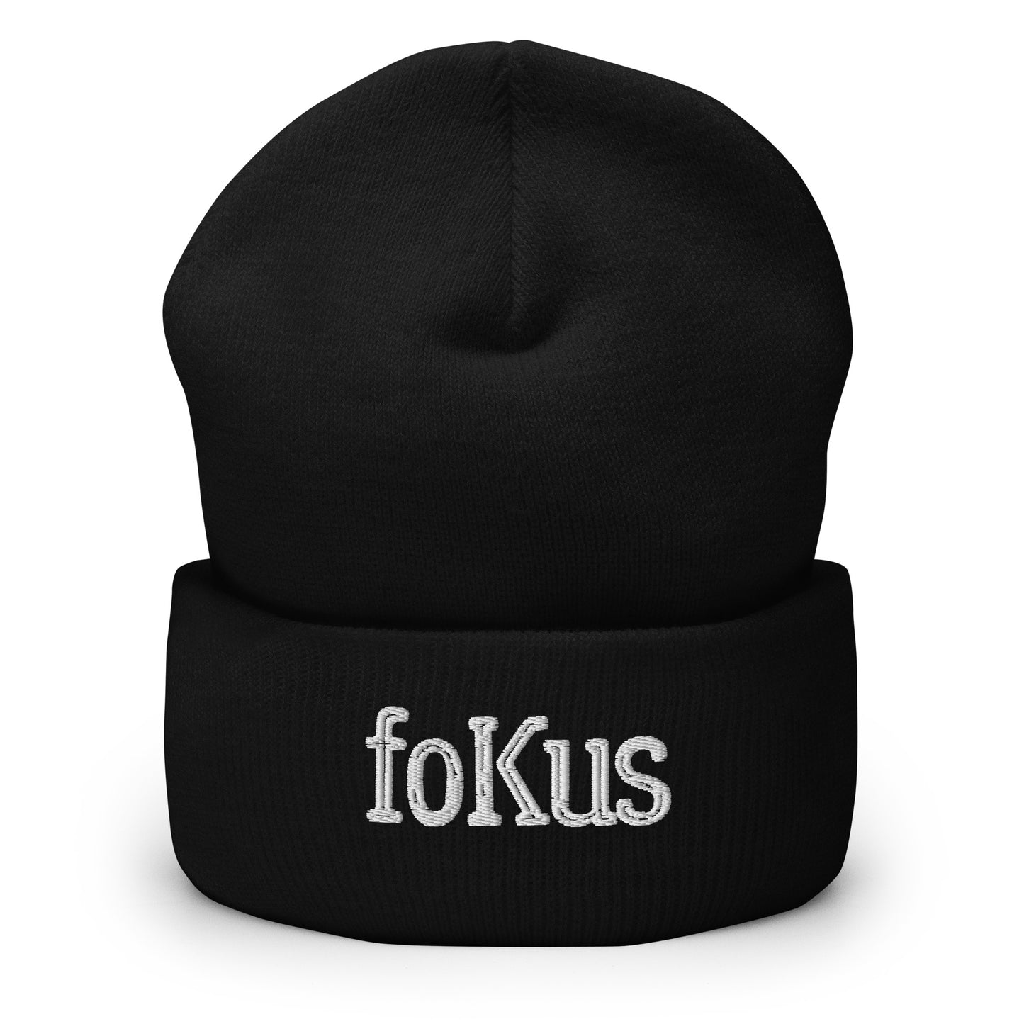 foKus Beanie -TEXT-