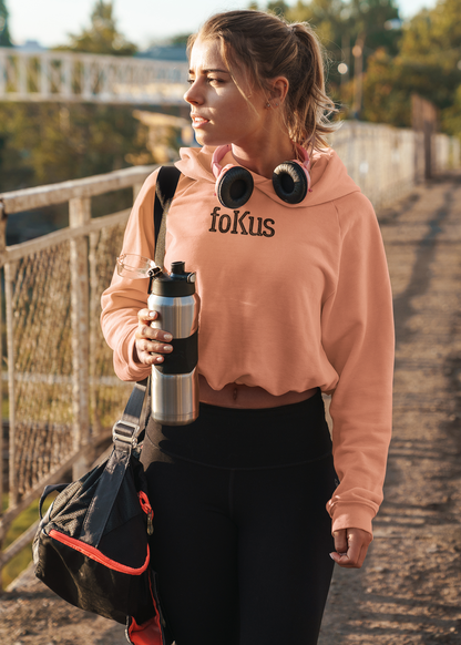 "Be Strong, Be You" Crop Hoodie